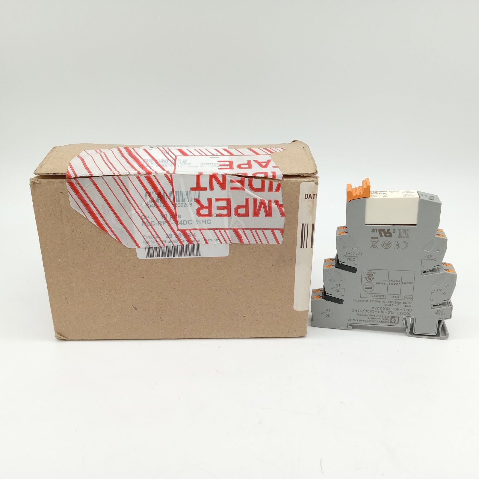 Phoenix Contact 2900291 Plug-In Miniature Relay Box of 10