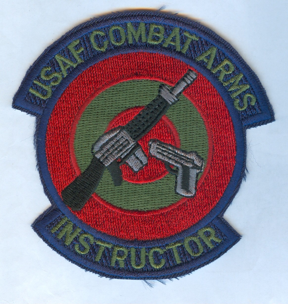 USAF / US Air Force COMBAT ARMS INSTRUCTOR  .... WOODLAND SUBDUED .... X