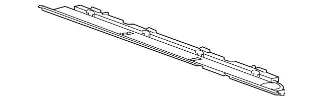 Genuine GM Radiator Air Upper Baffle 23390788