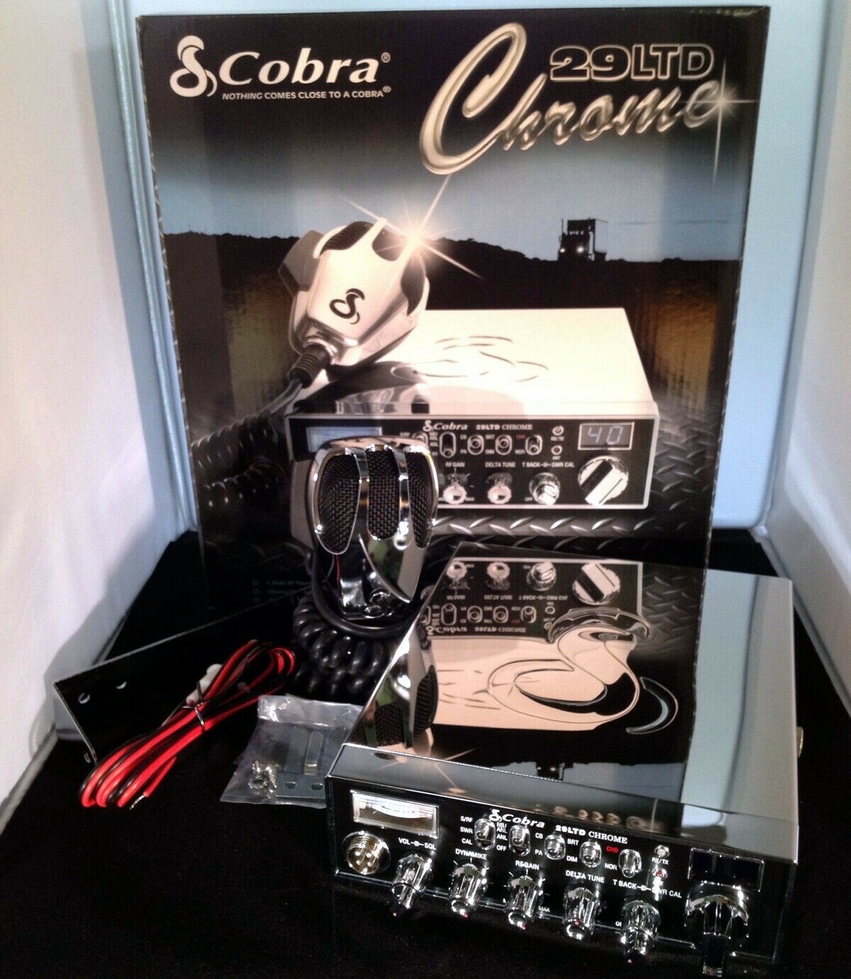 COBRA 29 LTD Chrome CB Radio - PERFORMANCE TUNED & PEAKED! LOUD TALKING TRUCKER!