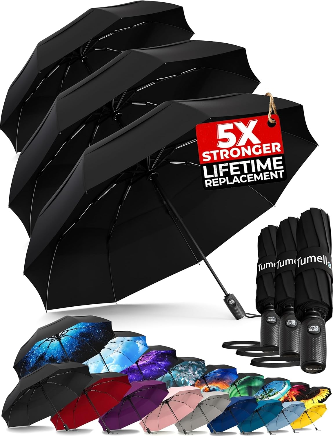 Windproof Travel Umbrella