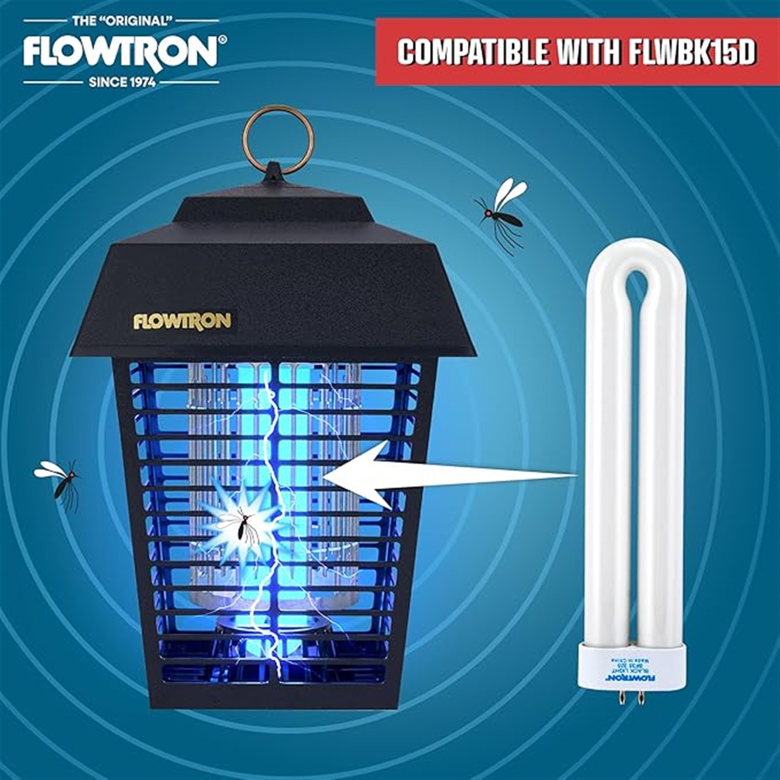 Flowtron BF-35 Replacement UV Bulb (2-Pack) - Compatible with BK-15D