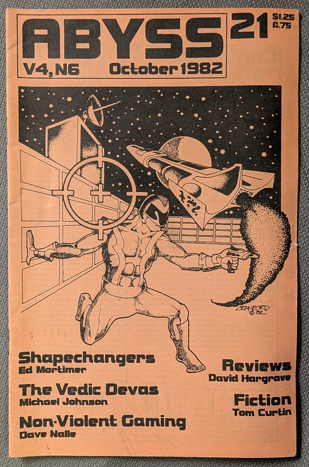 Abyss #21 Nalle 1982 Rare D&D RPG Fanzine (Standout Content Mention)