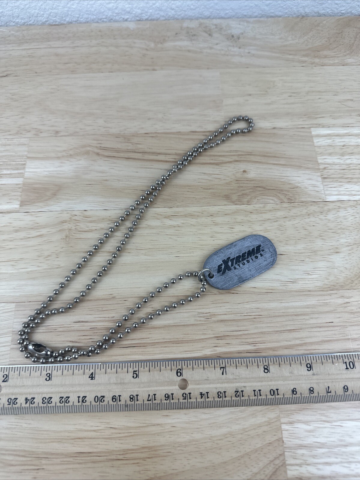Extreme Studios Dog Tag Necklace Comic Book Convention Promo ROB LIEFELD