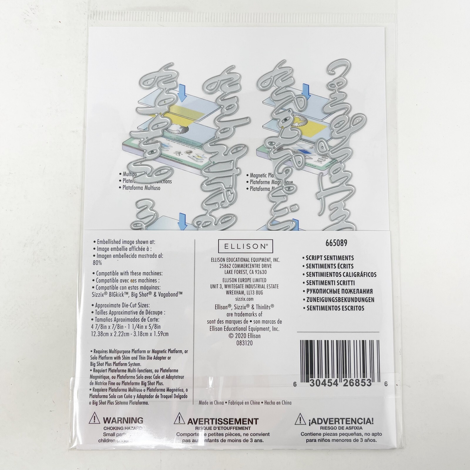 Sizzix Thinlits Cutting Dies Spanish Celebration Birthday Bundle NEW