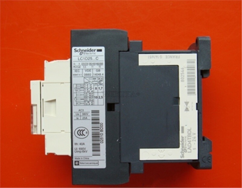 New Schneider LC1-D25BDC LC1D25BDC DC24V Contactor