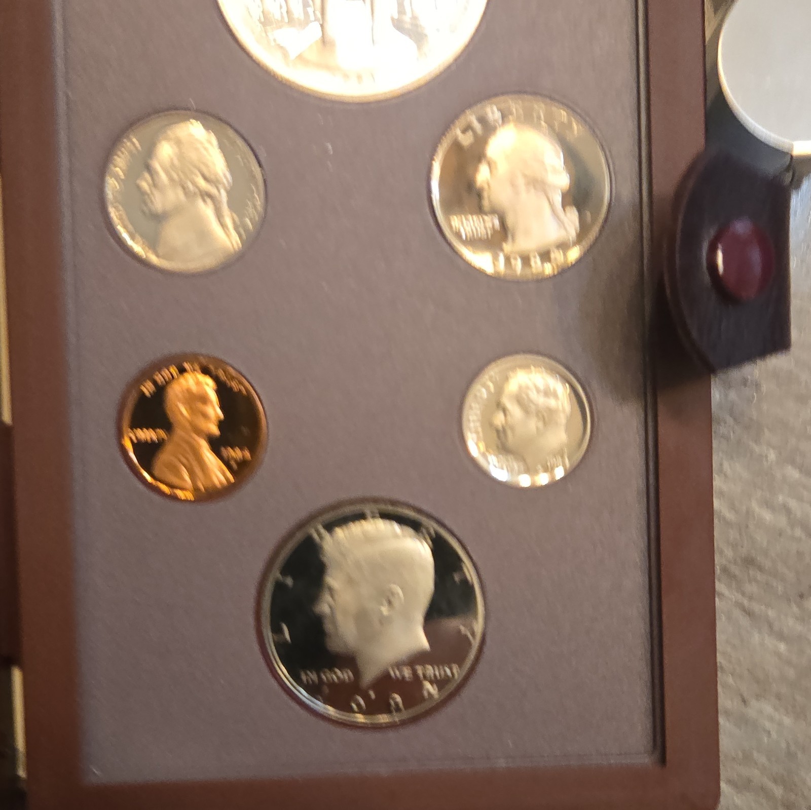 U.S. Mint 1984 Prestige Set Olympic Proof Silver Coins San Francisco Mint