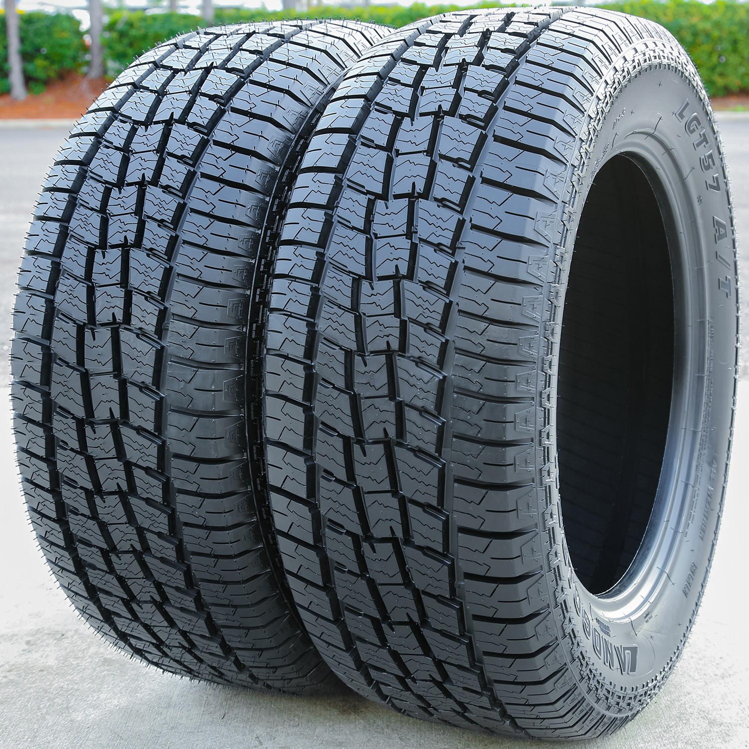 2 Tires Landgolden LGT57 A/T LT 245/75R16 Load E 10 Ply AT All Terrain