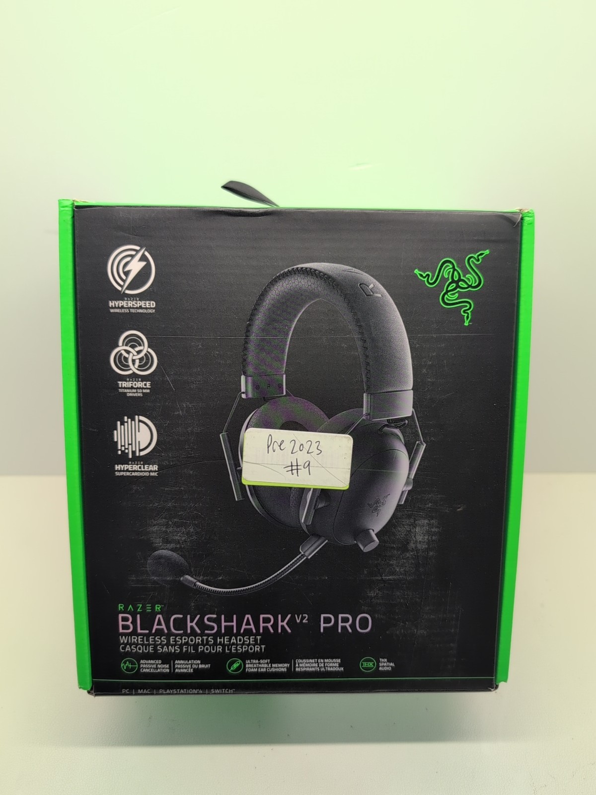 Razer BlackShark V2 Pro Wireless Gaming Headset (Pre 2023 Version) with box #9
