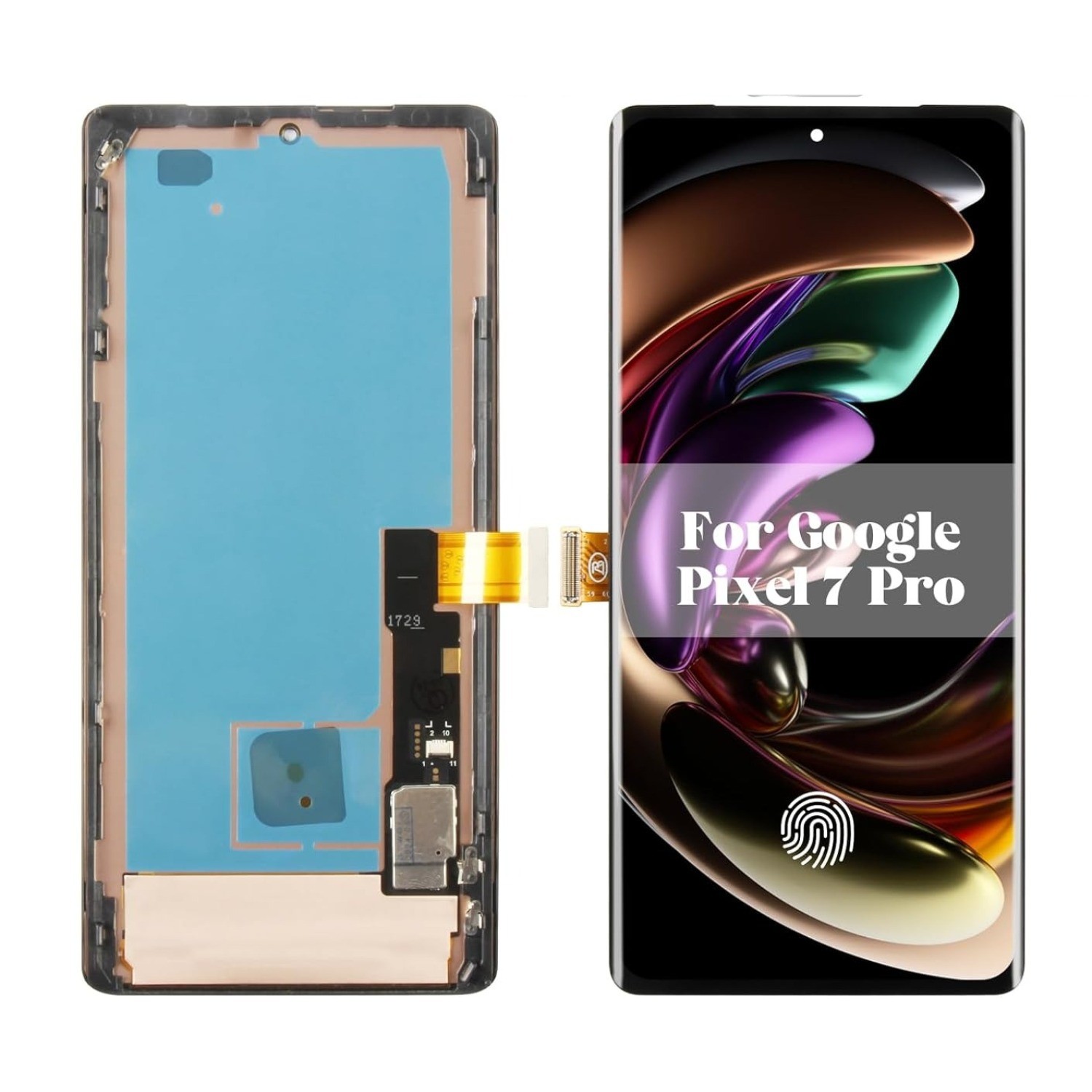 For Google Pixel 7 Pro OLED Touch Screen Digitizer Display Replacement W/ Frame