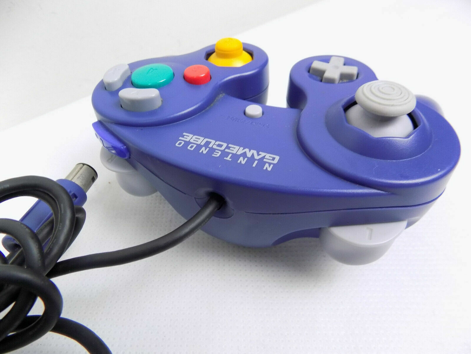 Genuine Nintendo GameCube Controller Purple Indigo Official Authentic