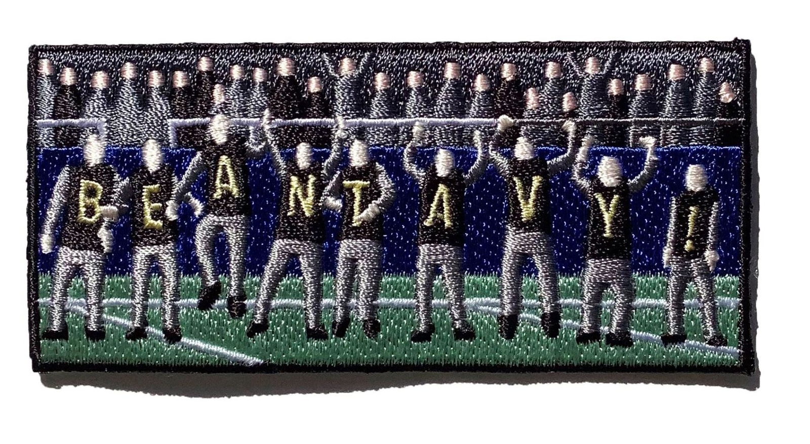 BEANTAVY!  Beat Army Patch - With Hook and Loop