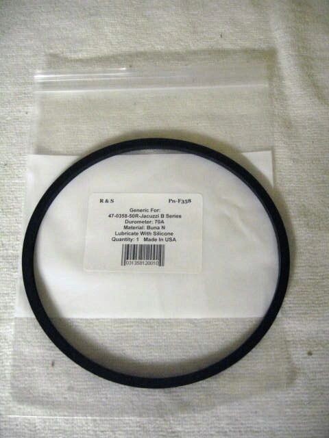 Jacuzzi 47-0358- 50R, 13-0378-09-R Square Seal Ring For B Series Pump - R&S F358