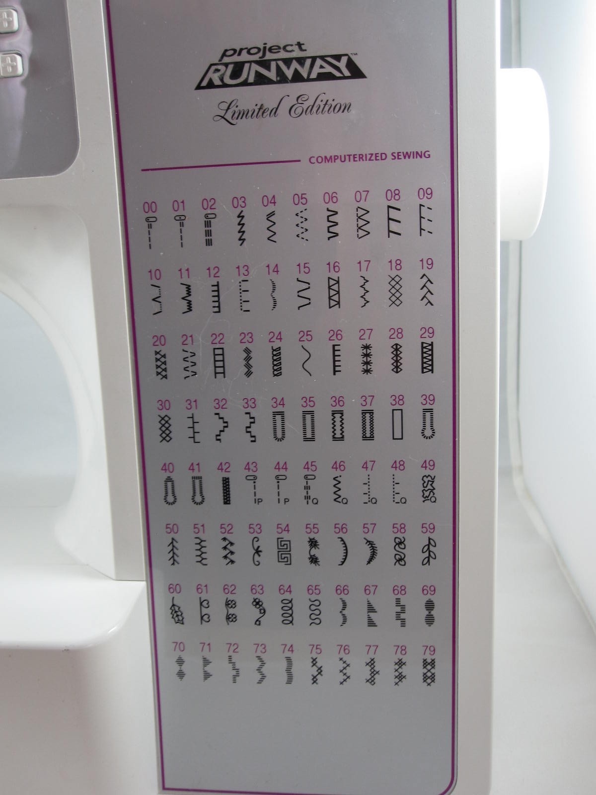 Project Runway Limited Edition CE8080 Computerized Sewing Machine (Brother)