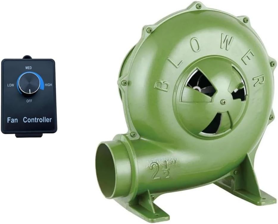 Adjustable Airflow Electric Blacksmith Forge Blower - 240CFM, Durable Aluminum