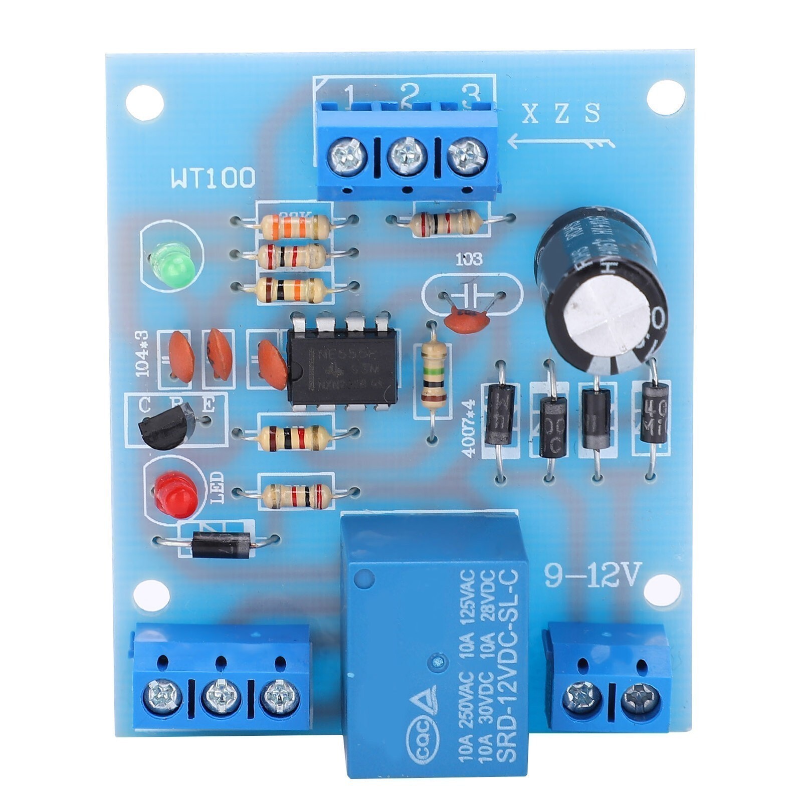 12V Water Level Controller Module Automatic Liquid Level Switch Circuit Board