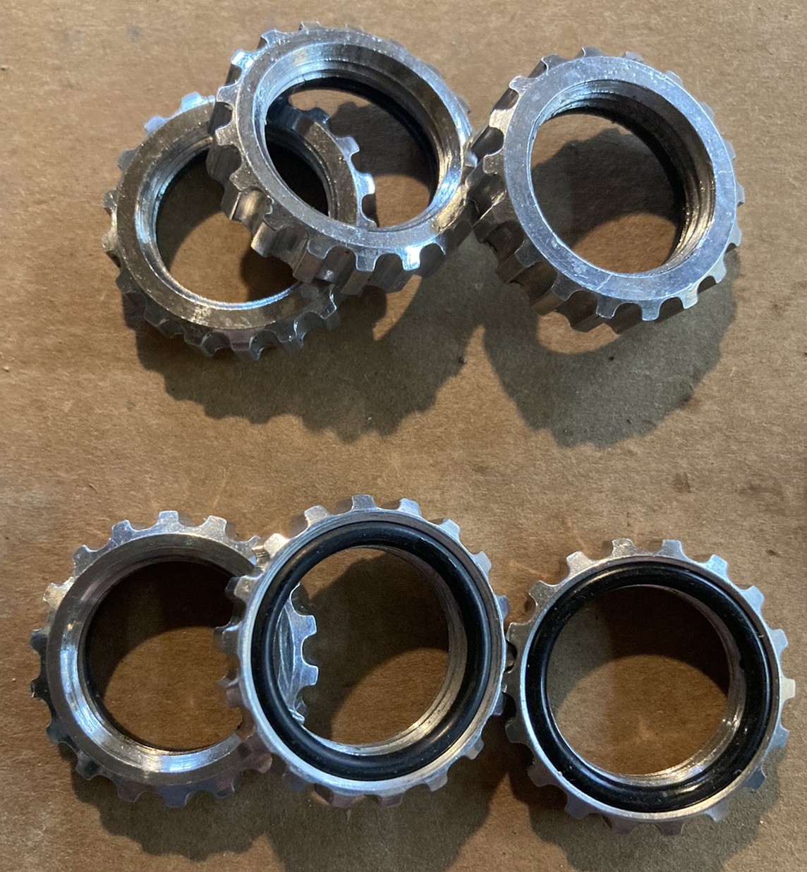9x Lee Reloading Die Lock Rings
