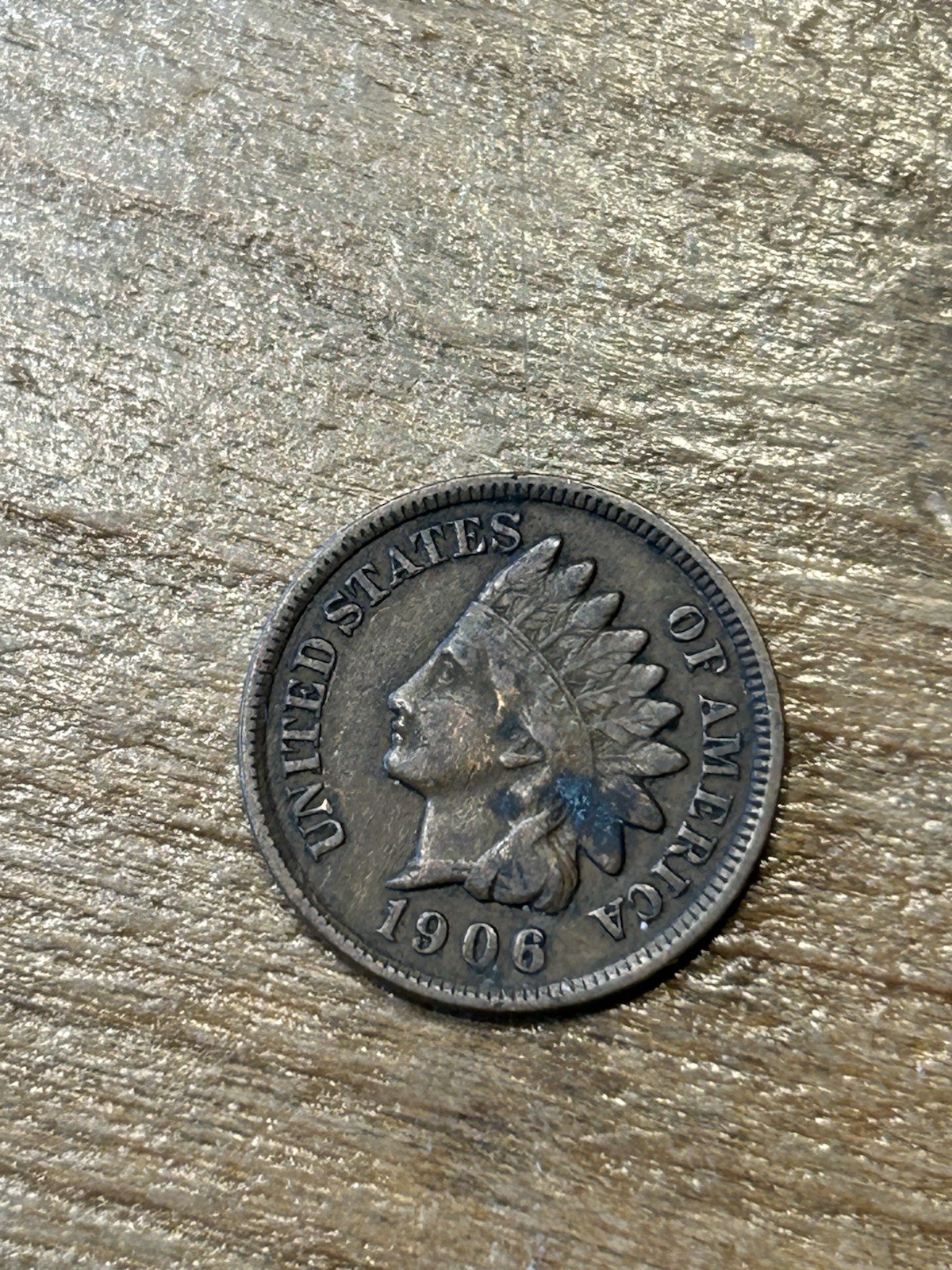 1906 Indian Cent VF