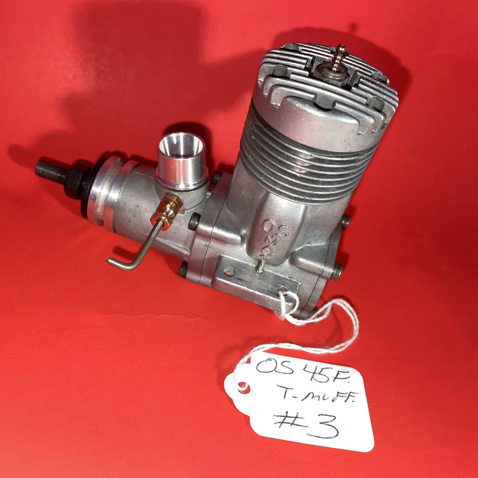 OS 45F C/L ENGINE COMPLETE WITH T-MUFFLER #3