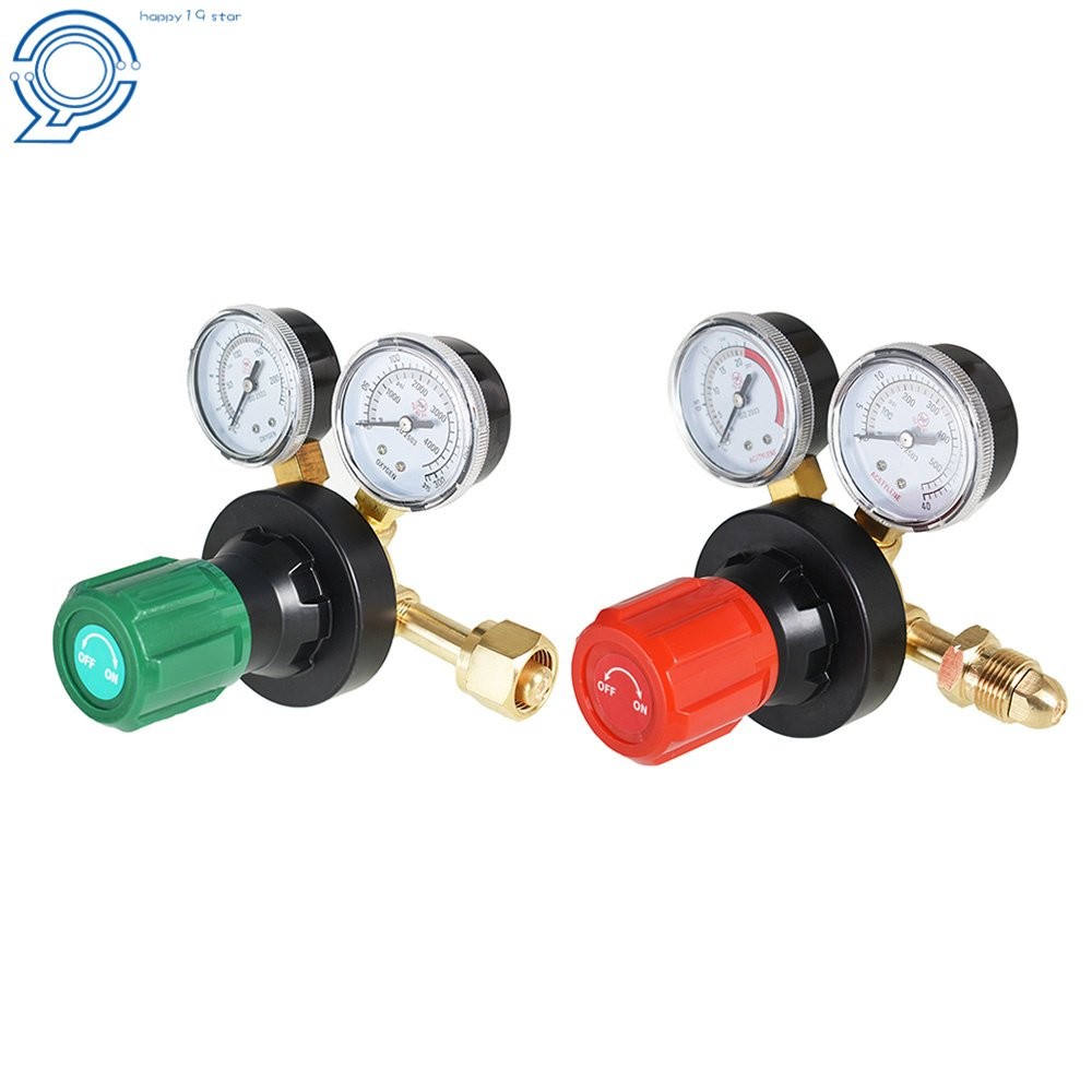 Oxygen (CGA-540) and Acetylene (CGA-510) Regulators Combo - V350 Series NEW