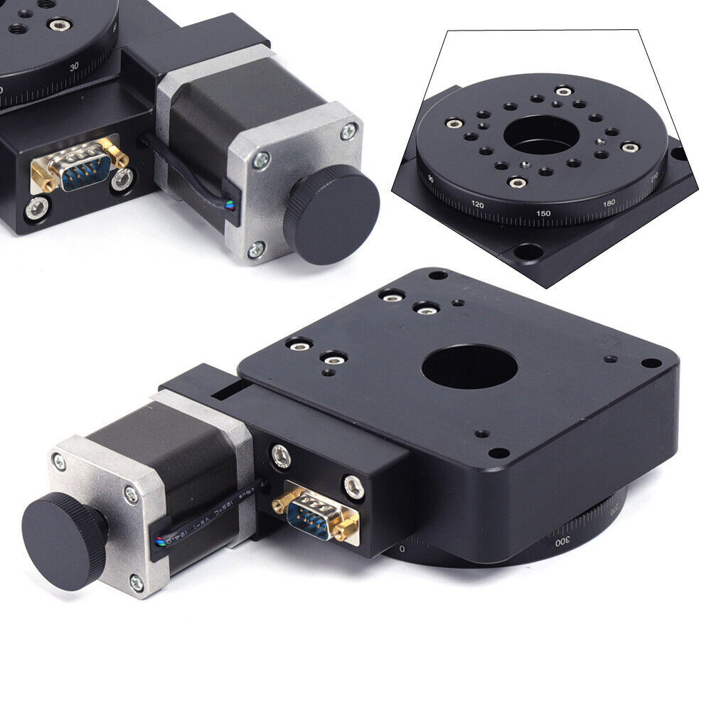 Electric Motorized Rotation Stage Optical Rotation Platform Optical Rotary Table
