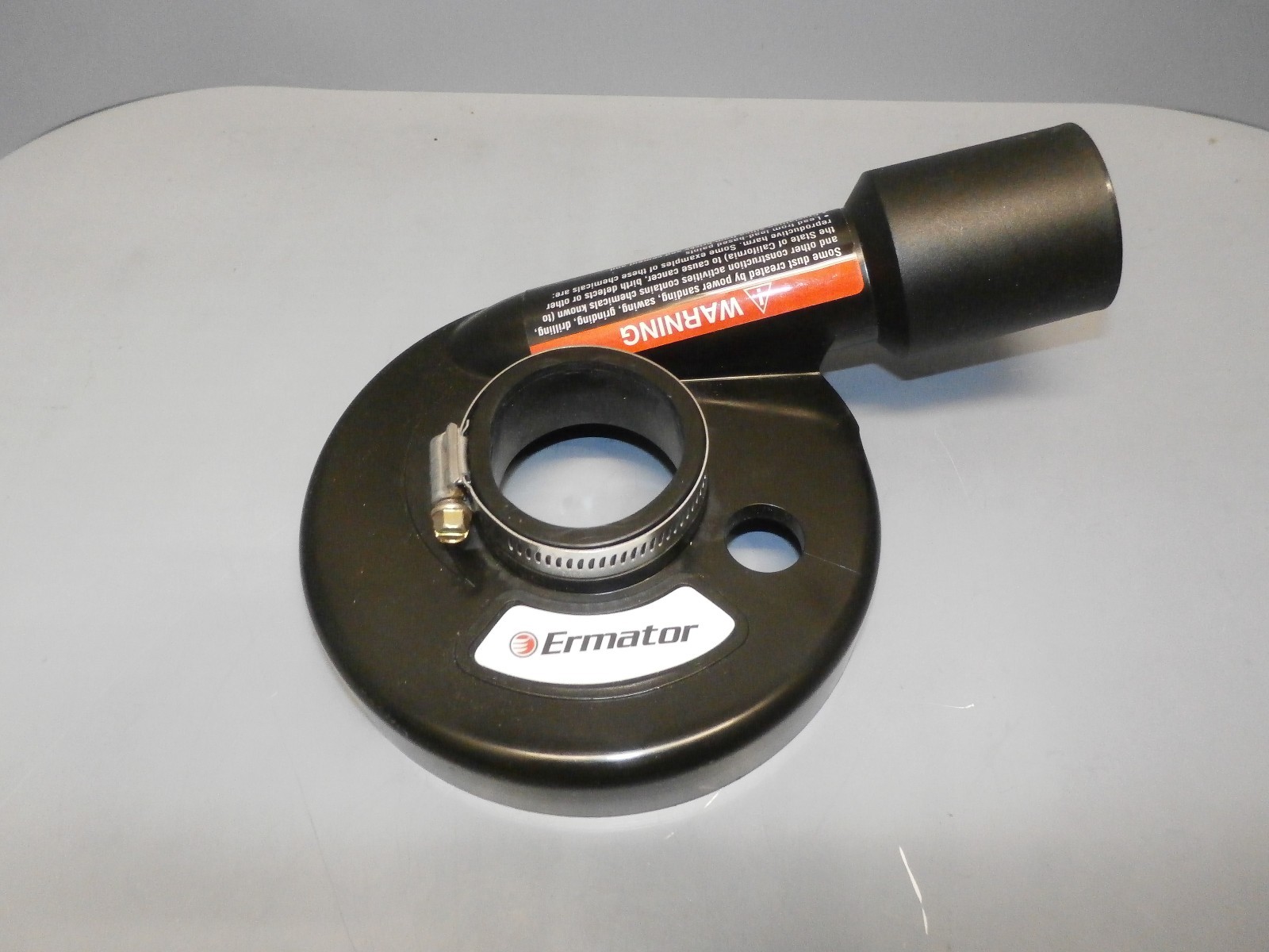 New Ermator 5" Dust Shroud for Hand Grinders