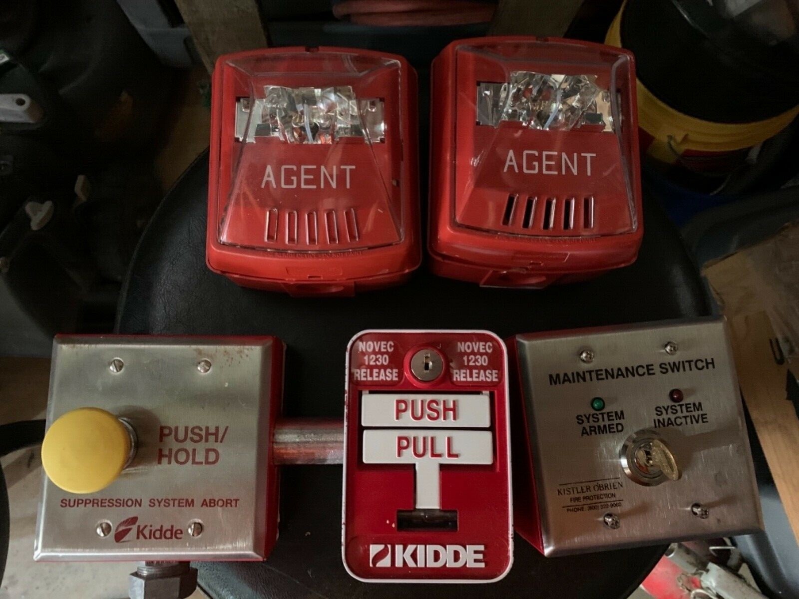 KIDDE CLEAN AGENT MISCELLANEOUS PARTS