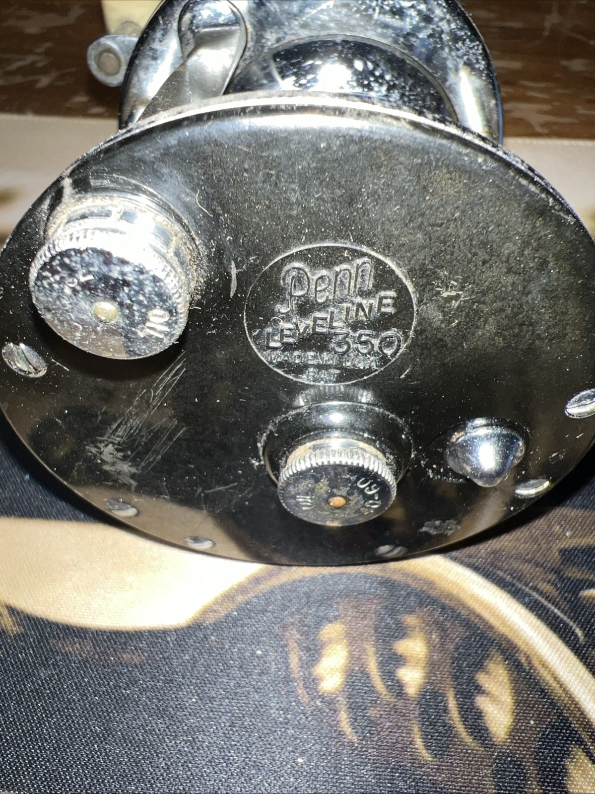 ViNtAgE PENN #350 LEVELINE SALT WATER TROLLING FISHING REEL~USA