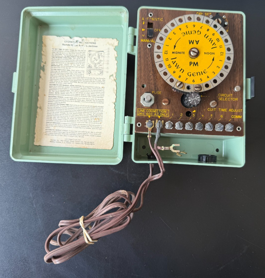 Lawn Genie Model R-406 Sprinkler Timer