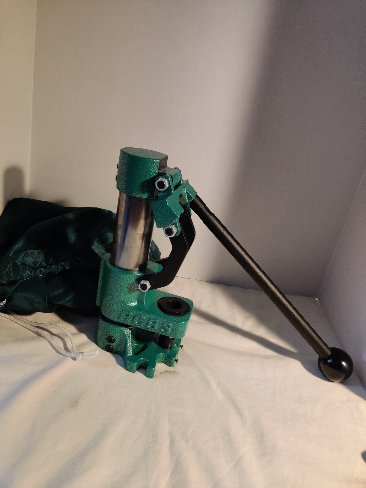 RCBS Summit Single Stage Reloading Press 9290 w/ mounting plate and dust cover