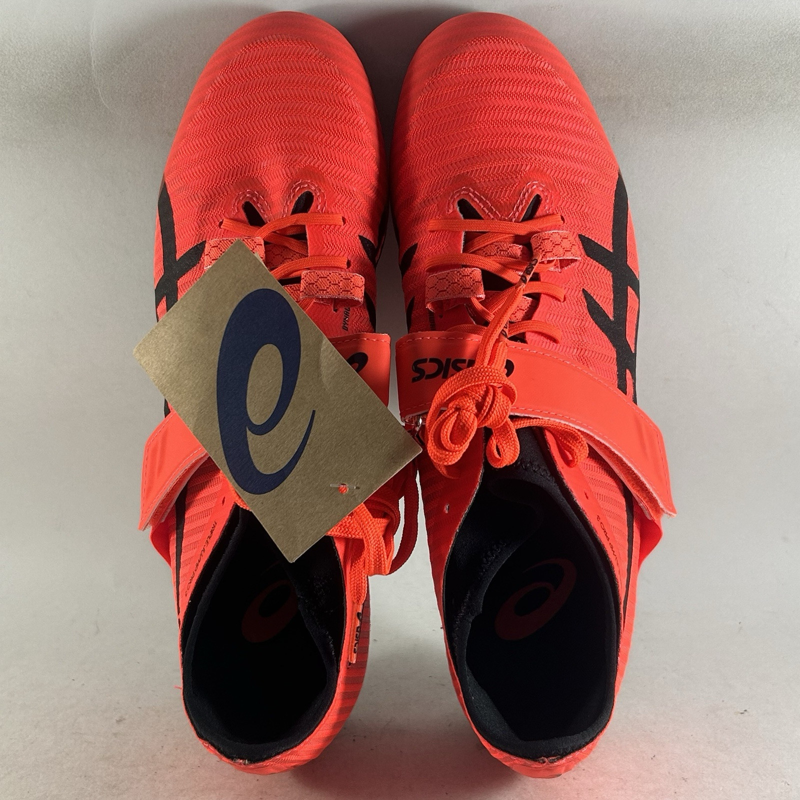 ASICS Triple Jump Pro 3 Mens Track And Field Shoes Cleats Sunrise Red Size 10.5