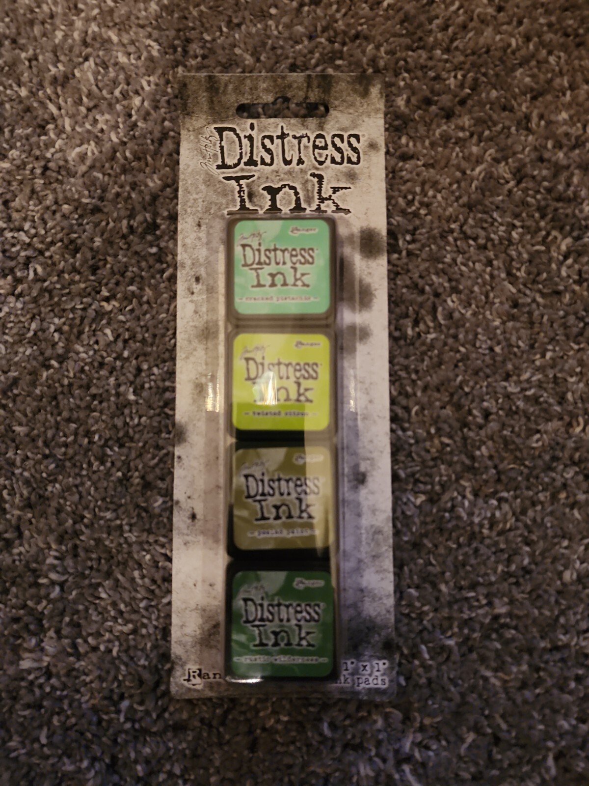 Tim Holtz Ranger Distress Ink Kit, Green Ink Set