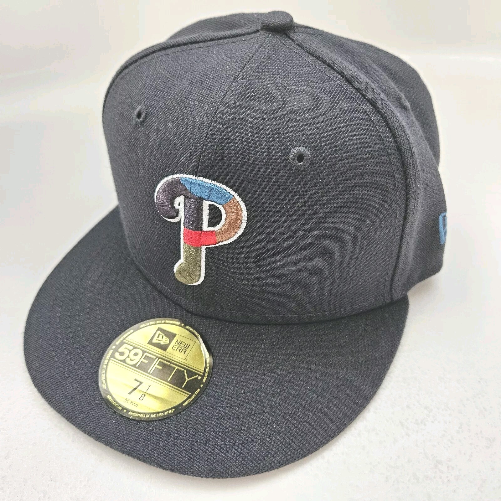 Philadelphia Phillies Mens Grey Color Pack Multi 59FIFTY Fitted Hat 7 1/8