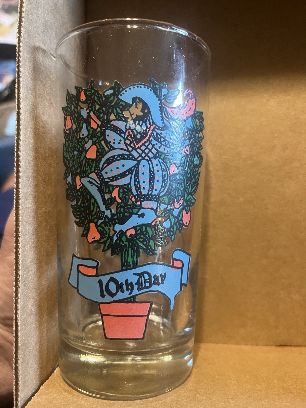 12 Days Of Christmas Glass Day 10