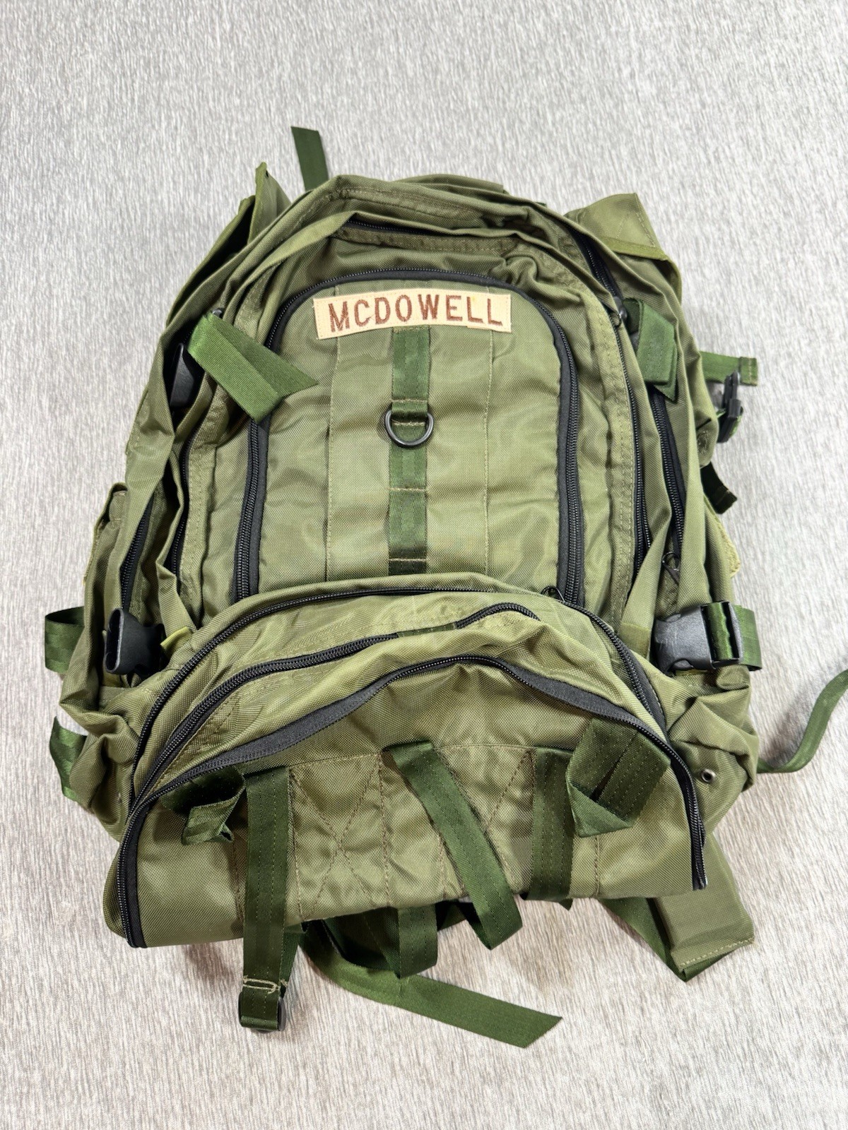 Comandos De Selva Tactical Backpack Ruck Sack Green Military CDS Colombia Custom