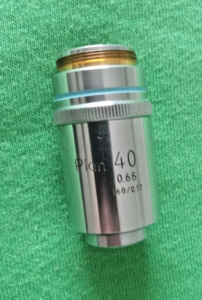 NIKON PLAN 40 OBJECTIVE 0.65 160/0.17 235054 PREOWNED