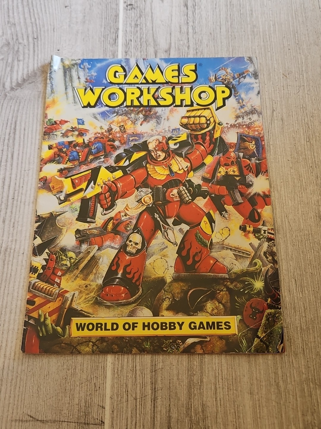 The Games Workshop World of Hobby Games Booklet Leaflet 1993 Panflet Flyer 40K