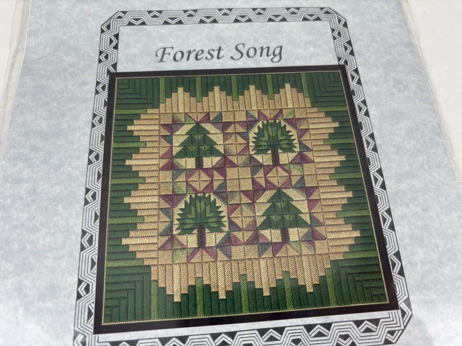 From Nancy’s Needle Quilt Series Forest Song Needlepoint Pattern 1S
