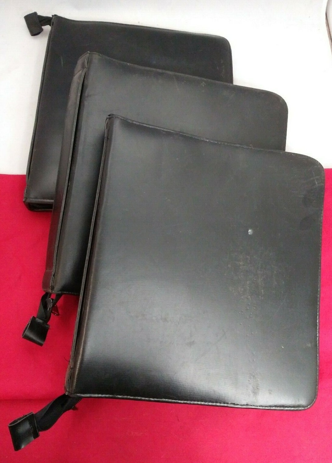 QTY 3 Hilco/ErgoPro 23-Piece Deluxe Small Tool Organizer Portfolio Style 12x11x2