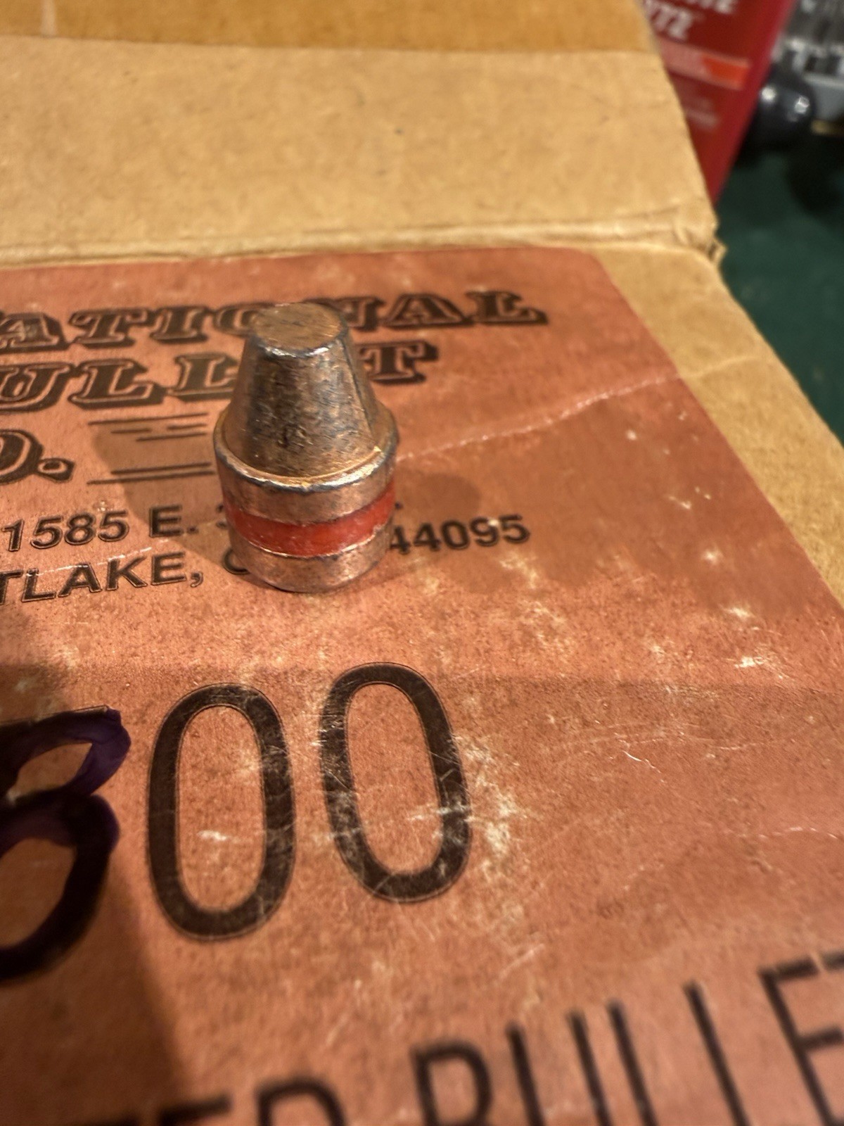 National Bullet Co  10mm.  155 Gn Copperized Bullets.  800 Count