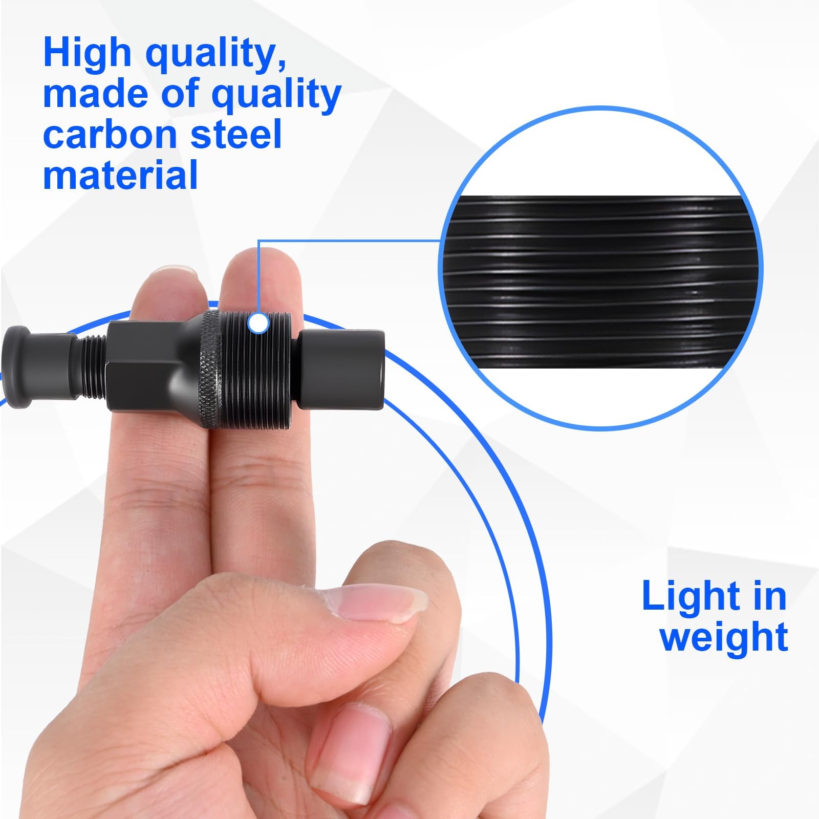 Bicycle Crank Unloading Tool, Black Crank Arm Puller Arm Puller Compact Crank...