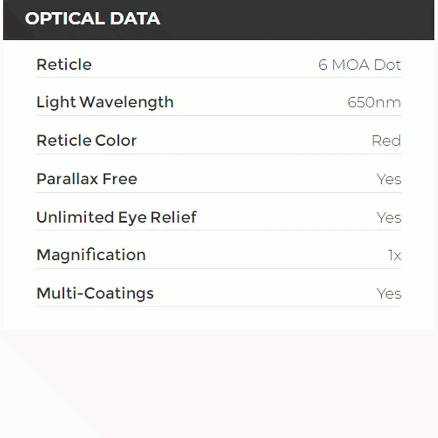 Holosun Classic Open Reflex Optical Red Dot Sight HS407K X2