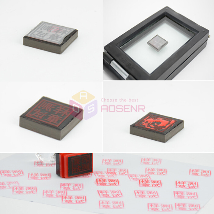 Photosensitive Flash Stamping Making Machine Kit Selfinking Make Seal 220V