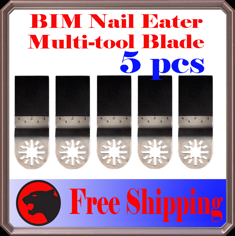5 Pcs Nail Eater Oscillating Multi Tool Saw Blades For Craftsman Nectec Genesis