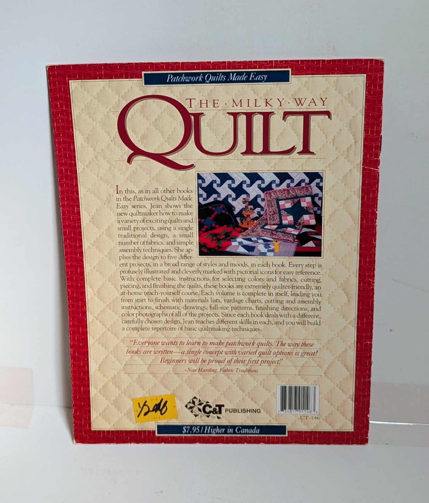 Patchwork Quilts Made Easy: The Milky Way Quilt Pattern Leaflet By Jean Wells