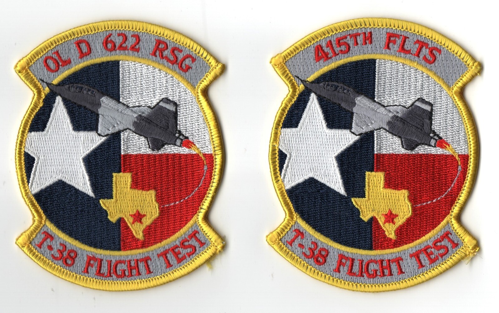 militaria, U.S. Air Force patches, flight test