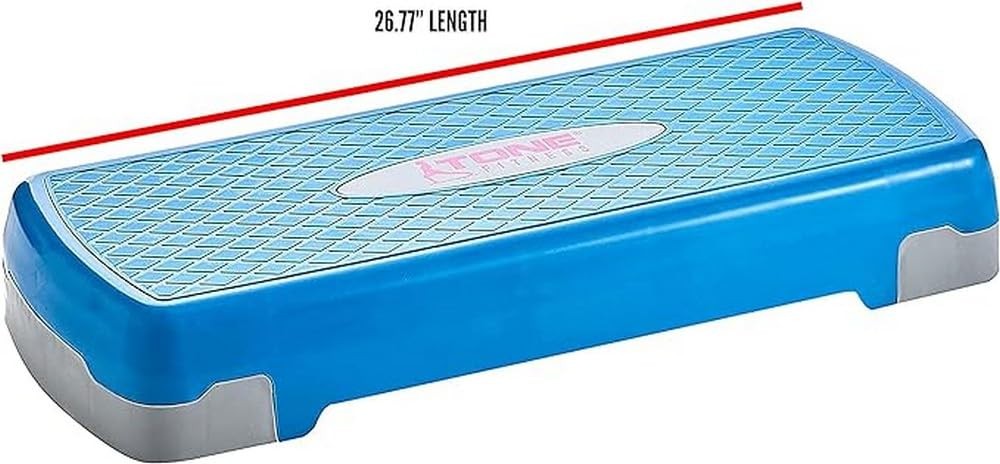 Aerobic Step, Blue | Exercise Step Platform, Medium