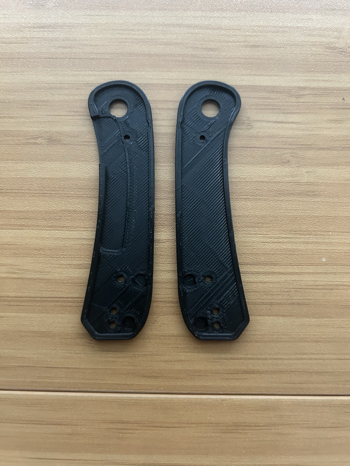 Knafs Lander 1 3D Print Scales - Silver / Black Two Tone