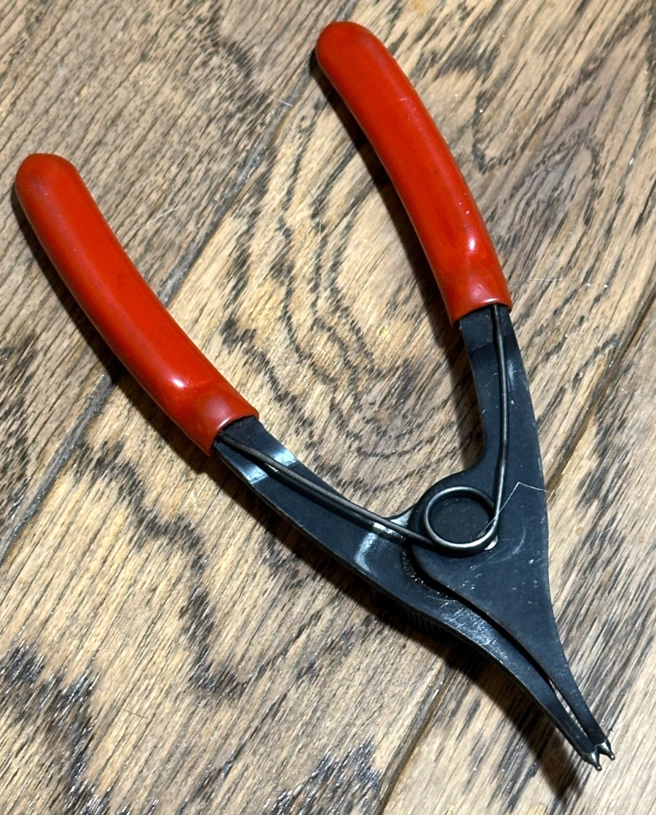 🇺🇸 Snap On Tools Quick Convertible Internal External Ring Pliers Retaining Red
