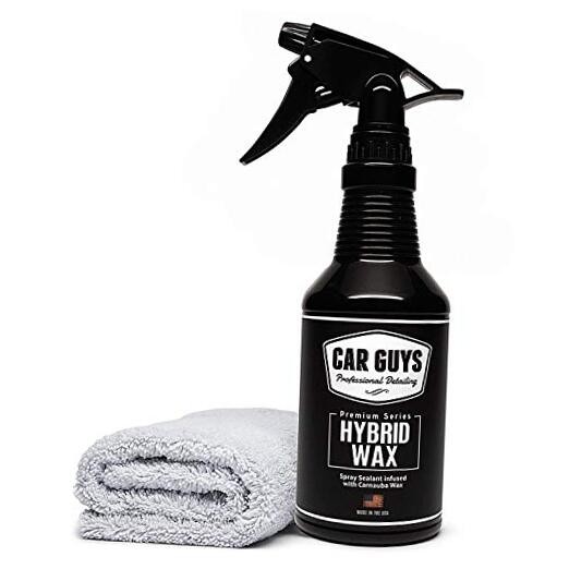 Hybrid Wax - Advanced Car Wax - Long Lasting and Easy to 18 Ounces w/ Towel